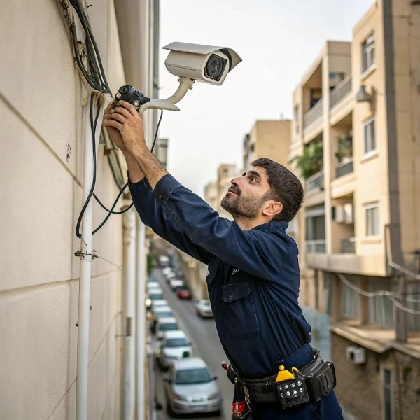 نصاب دوربین قیمت نصب و اجرای دوربین مداربسته و دزدگیر در تهران فرمانیه